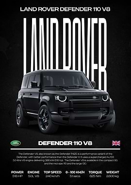 Land Rover Defender 110 V8