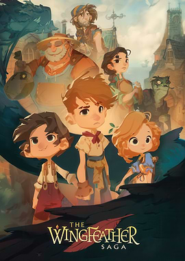 The Wingfeather Saga Group Illustration