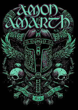 Amon Amarth Against All Artwork