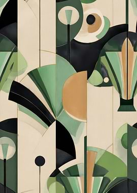 Abstract Art Deco Pattern