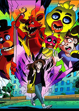 Five Nights at Freddy's Comic Scene