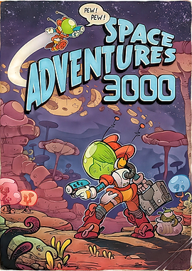 Space Adventures 3000 Comic Book Cover