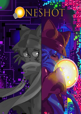 OneShot Niko Split Image