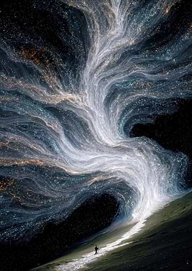 Cosmic River on Earth