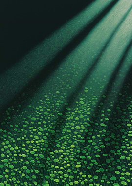 Green Light and Lily Pads