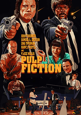 Pulp Fiction Movie Poster
