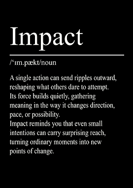 Impact Definition - Black