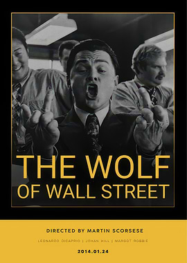 The Wolf of Wall Street Poster