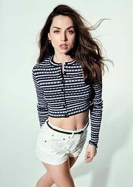 Ana de Armas Fashion Portrait