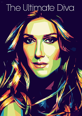 The Ultimate Diva Pop Art Portrait