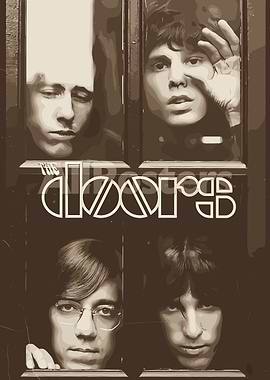 The Doors Band Album Cover Art