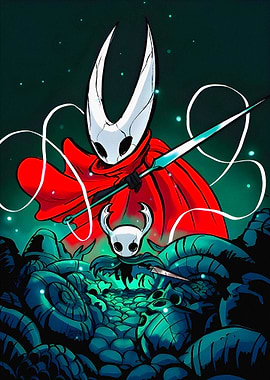 Hollow Knight: Hornet and The Knight