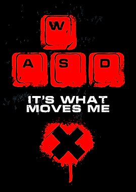WASD Gaming Keys - It Moves Me
