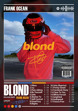 Frank Ocean - Blond Album Cover