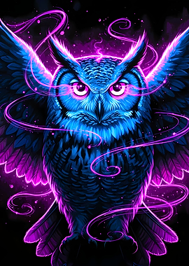 Neon Owl