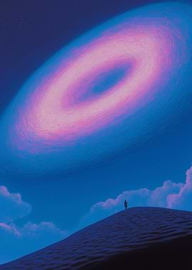 Cosmic Wanderer on a Dune