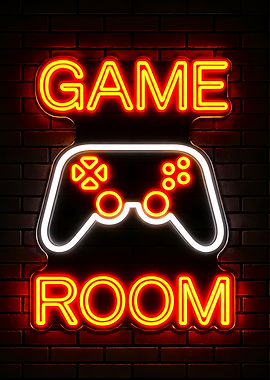 Game Room Neon Sign