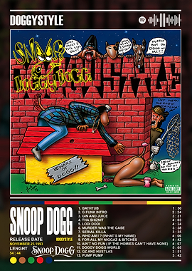 Snoop Dogg - Doggystyle Album Cover