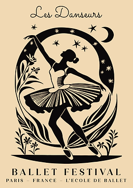 Les Danseurs Ballet Festival Poster