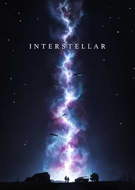 Interstellar Movie Poster Art