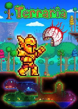 Terraria Game Cover Art