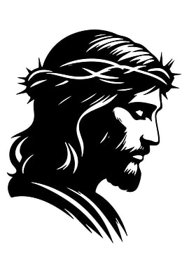 Jesus Christ with Crown of Thorns