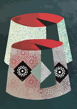 Two Fez Hats Moroccan