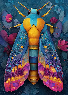 Colorful Moth