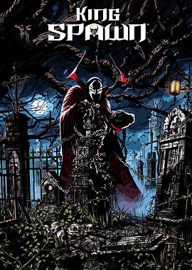 King Spawn Comic Cover Art