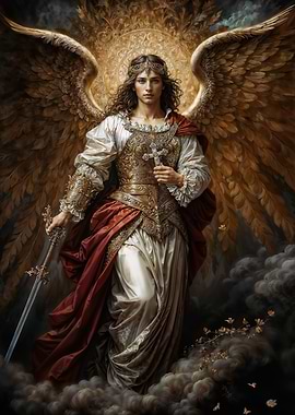 The Sun-Crowned Defender Archangel Michael