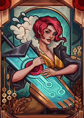 Transistor Game Art