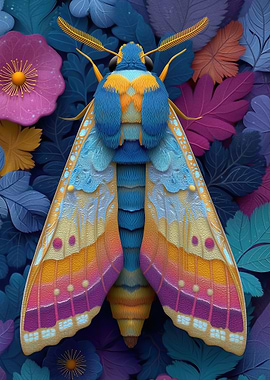Colorful Moth