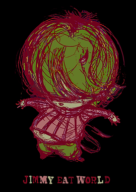 Jimmy Eat World Cartoon Illustration