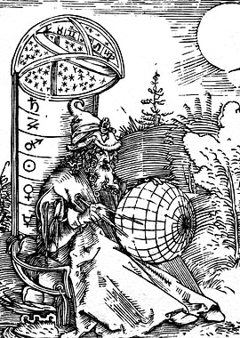 Astronomer Albrecht Durer Engraving