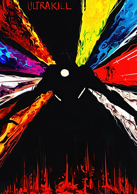 ULTRAKILL Abstract Silhouette