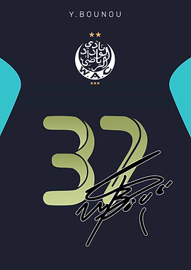 Wydad Casablanca | Y. Bounou Soccer Jersey Design