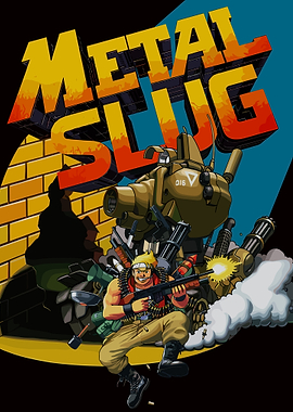 Metal Slug Game Poster