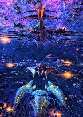 Stellaris Game Illustration