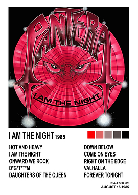 Pantera - I Am The Night Album