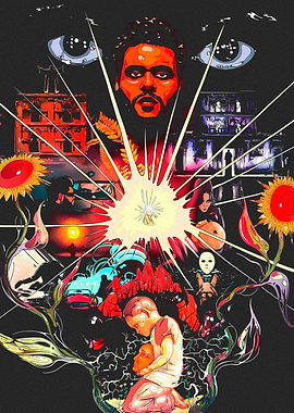The Weeknd After Life Digital Art