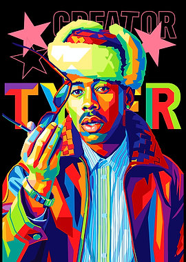 Tyler, the Creator Pop Art