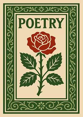 Poetry Rose Illustration