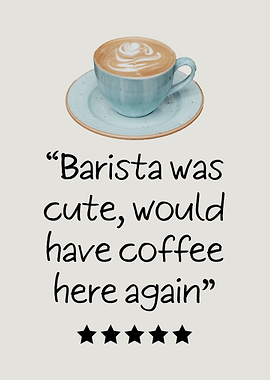 Coffee Review with Stars