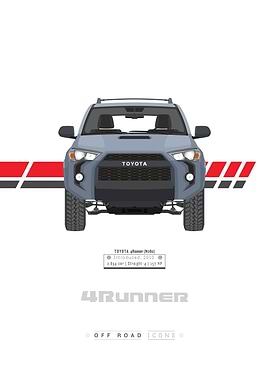 Toyota 4Runner - Cement Stripe Kit