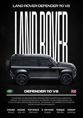 Land Rover Defender 110 V8