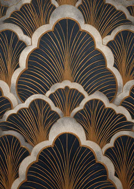 Art Deco Fan Pattern