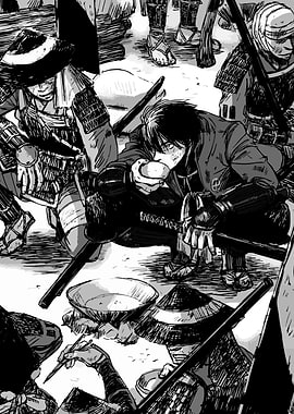 Samurai Warrior Resting