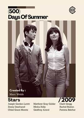 (500) Days of Summer Movie Poster