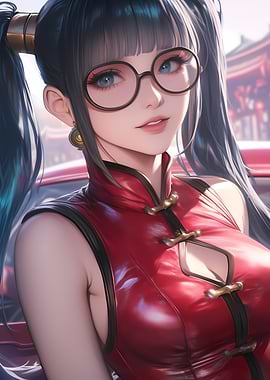 Litchi Faye Ling Blazblue Cheongsam Dress