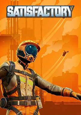 Satisfactory Game Cover Art